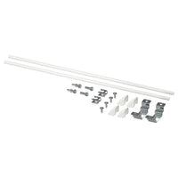 ENHET assembly kit for kitchen island, white, 40 cm, 2 pack
