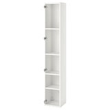 ENHET high cb w 4 shelves, white, 30x30x180 cm