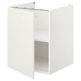 ENHET bc w shlf/door, white, 60x62x75 cm