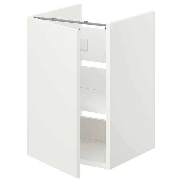 Ikea ENHET - Bs cb f wb w shlf/door, white, 40x42x60 cm