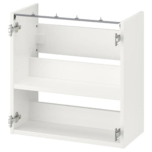 Ikea ENHET - Base cb f washbasin w shelf, white, 60x30x60 cm