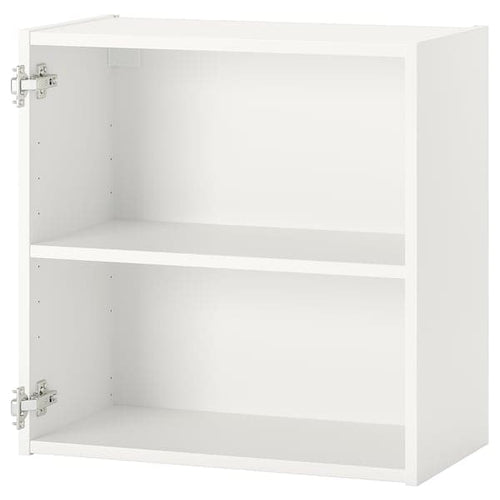 ENHET - Wall cb w 1 shelf, white, 60x30x60 cm
