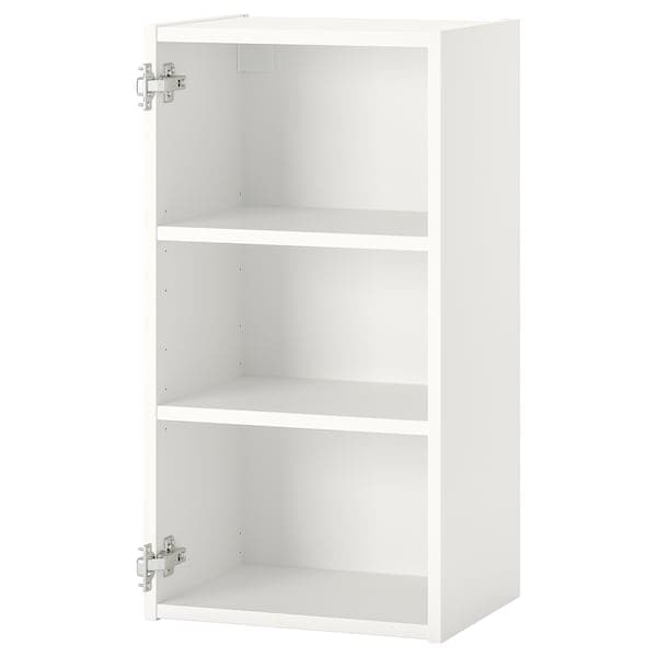 Ikea ENHET - Wall cb w 2 shelves, white, 40x30x75 cm