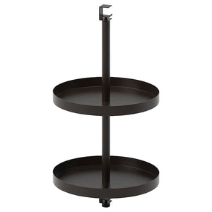 Ikea ENHET - Swivel shelf, anthracite, 40x21 cm