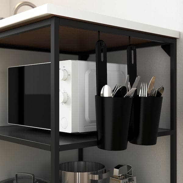 Ikea ENHET - Base fr w shelves, anthracite, 40x60x75 cm