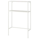ENHET frame w shelves for washing machine, white, 80x30x129 cm