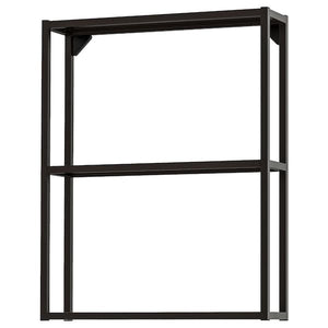Ikea ENHET - Wall fr w shelves, anthracite, 60x15x75 cm