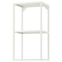 ENHET wall frame with shelves, white, 40x30x75 cm