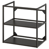 ENHET base frame for washbasin, anthracite, 60x40x60 cm