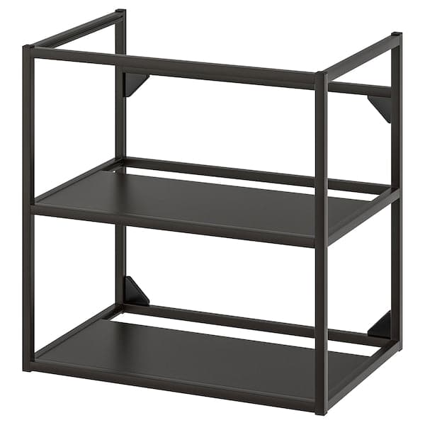 Ikea ENHET - Base frame for washbasin, anthracite, 60x40x60 cm