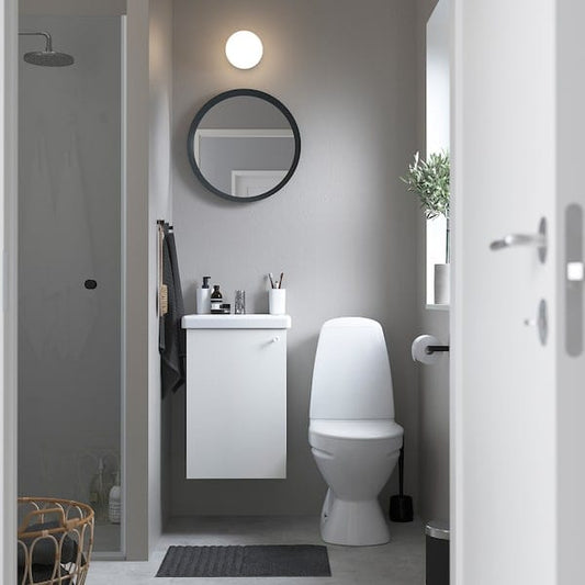 Ikea ENHET / TVÄLLEN - Washbasin/sink unit/mixer, white,44x43x65 cm