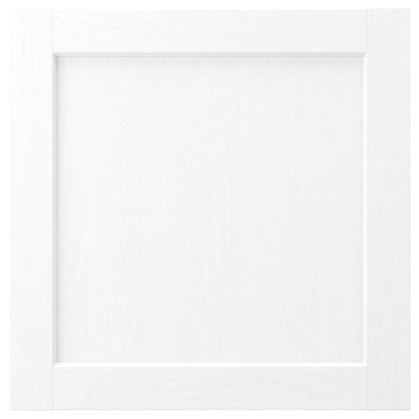 ENKÖPING door, white wood effect, 60x60 cm
