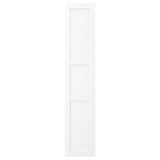 ENKÖPING door, white wood effect, 40x200 cm