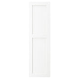 ENKÖPING door, white wood effect, 40x140 cm