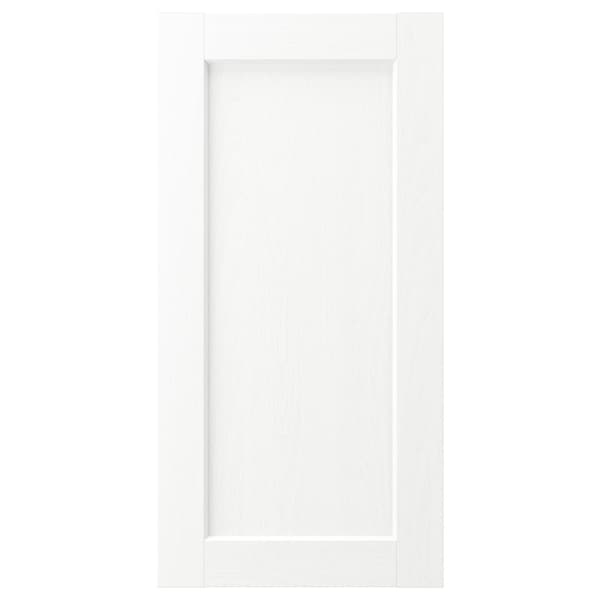 ENKÖPING door, white wood effect, 40x80 cm