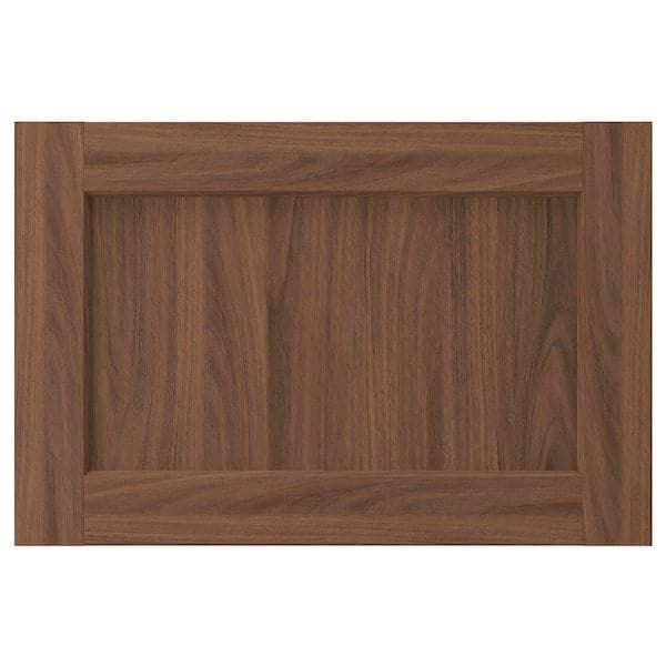 ENKÖPING door, brown walnut effect, 60x40 cm
