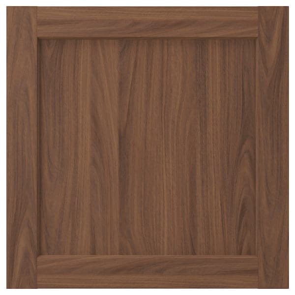 Ikea ENKÖPING - Door, brown walnut effect, 60x60 cm