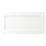ENKÖPING drawer front, white wood effect, 80x40 cm