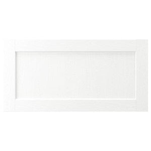 Ikea ENKÖPING - Drawer front, white wood effect, 80x40 cm