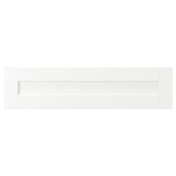 ENKÖPING drawer front, white wood effect, 80x20 cm