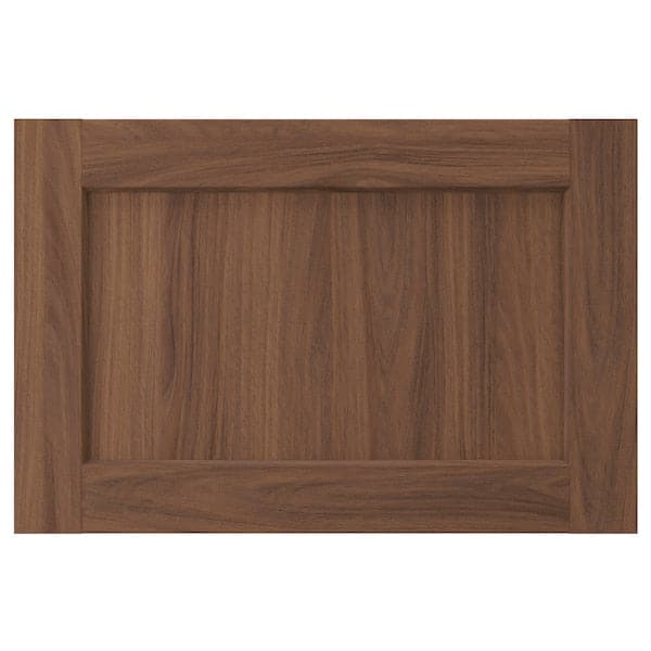 Ikea ENKÖPING - Drawer front, brown walnut effect, 60x40 cm