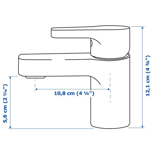 Ikea ENSEN - Washbasin mixer, chrome-plated