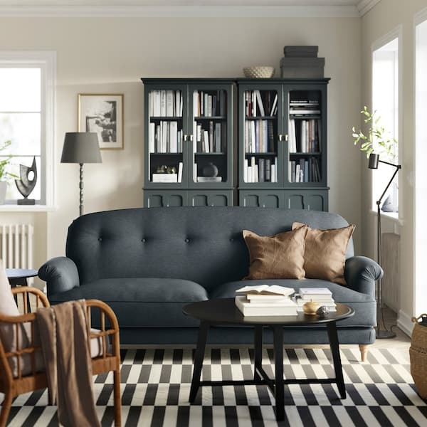 Ikea ESSEBODA - 3-seater sofa, Knäbäck/anthracite birch ,