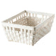 KNARRA basket, white, 38x29x16 cm