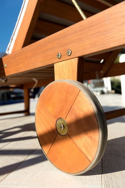 SUN Natural sunbed H 82 x W 70 x L 190 cm - best price from Maltashopper.com CS468979