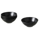 FÄRGKLAR bowl, matt dark grey, 16 cm, 4 pack