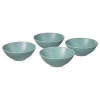 FÄRGKLAR bowl, matt light turquoise, 16 cm, 4 pack