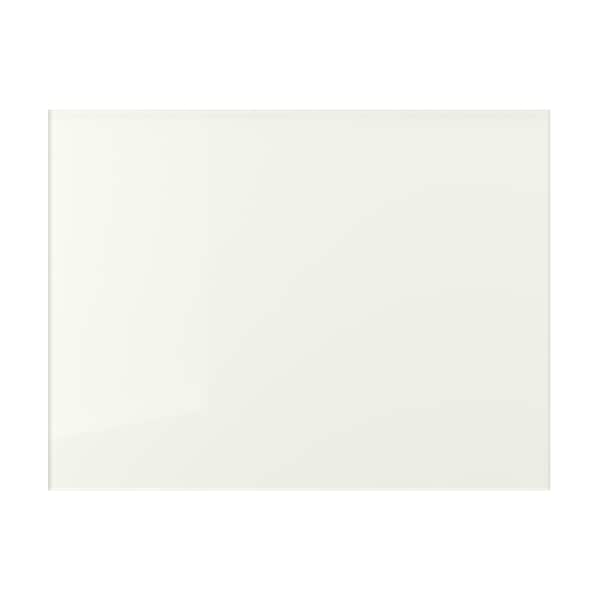 FÄRVIK 4 panels for sliding door frame, white glass, 75x236 cm
