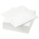 FANTASTISK paper napkin, white, 24x24 cm, 50 pack