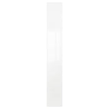 FARDAL door, high-gloss white, 25x195 cm