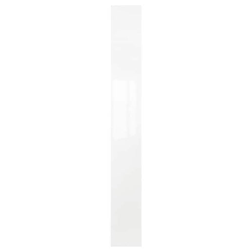 FARDAL - Door, high-gloss white, 25x229 cm