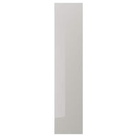 FARDAL door, high-gloss light grey, 50x229 cm