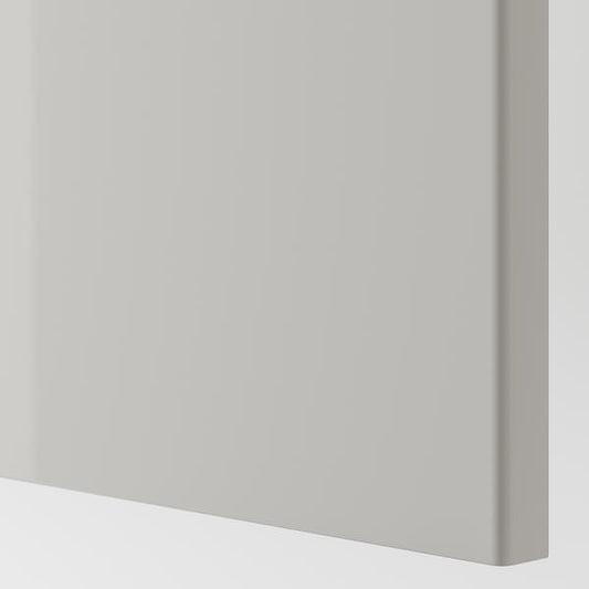 Ikea FARDAL - Door, high-gloss light grey, 50x229 cm