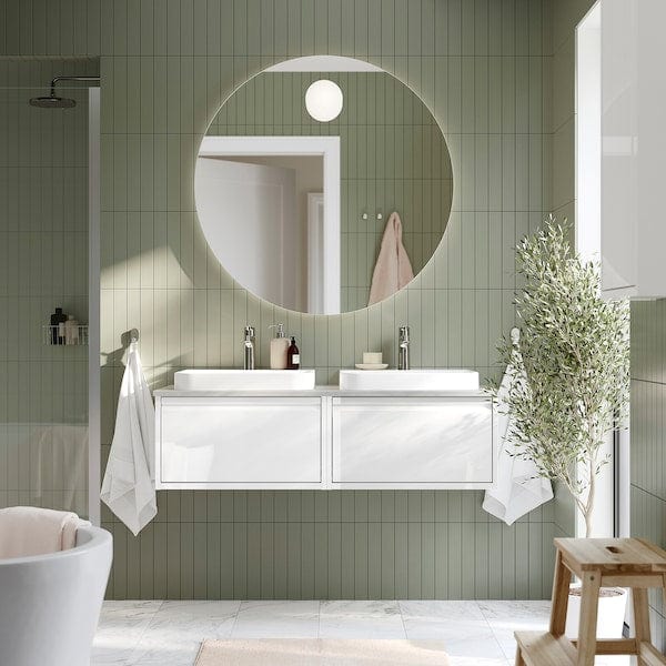 Ikea FAXÄLVEN - Mirror with built-in lighting, 100 cm