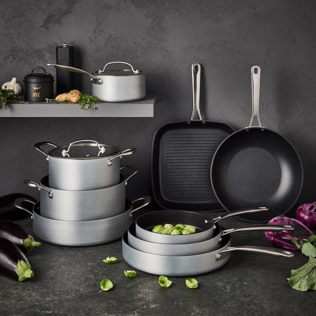 Casa KASTROL Casserole with silver lid H 7.5 cm - Ø 28 cm