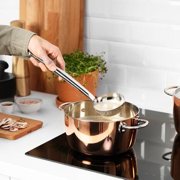 Ikea FINMAT - Soup ladle, stainless steel, 31 cm