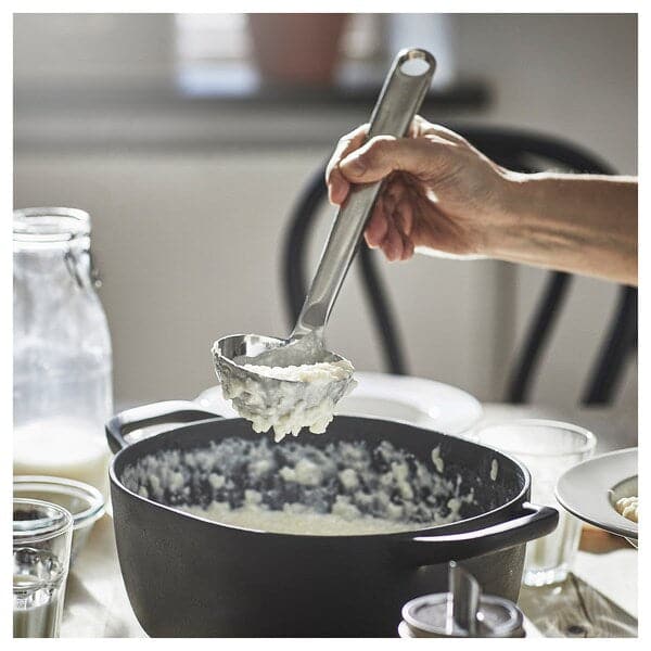 Ikea FINMAT - Soup ladle, stainless steel, 31 cm
