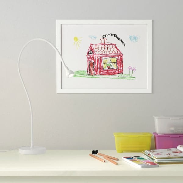 Ikea FISKBO - Frame, white, 30x40 cm