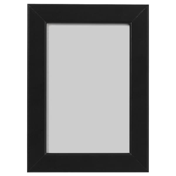 Ikea FISKBO - Frame, black, 10x15 cm