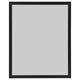 FISKBO frame, black, 40x50 cm