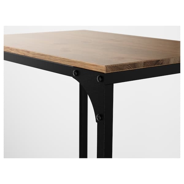 Ikea FJÄLLBO - TV storage combination, black, 250x36x95 cm