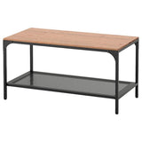 FJÄLLBO coffee table, black, 90x46 cm