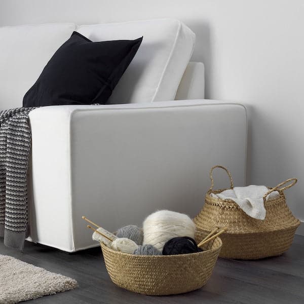 FLÅDIS - Basket, seagrass, 25 cm - best price from Maltashopper.com 60322173