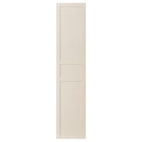 FLISBERGET door, light beige, 50x229 cm
