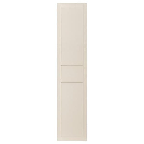 FLISBERGET - Door, light beige, 50x229 cm