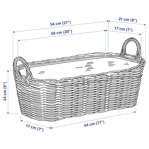 Ikea FLODBJÖRK - Flower box, in/outdoor light grey-brown, 54x21 cm